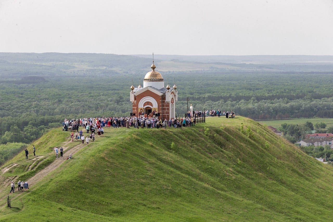 Никольская гора в сурском районе ульяновской области фото