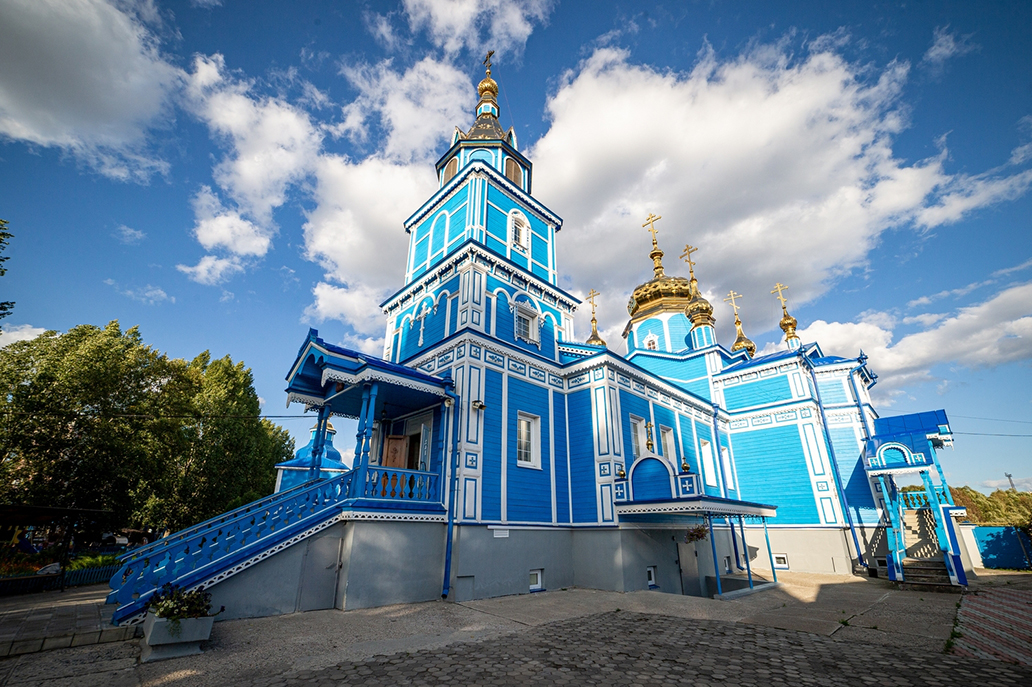 Благовещенский храм города Ульяновска